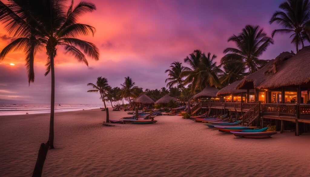 surf resorts in mizata beach